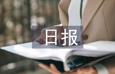 日報工作總結
