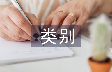 無形資產的類別
