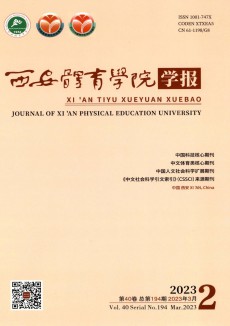 西安體育學(xué)院學(xué)報(bào)期刊